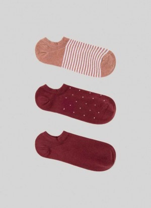Pepe Jeans 3-pack Mixed Ankle Socks Underkläder Dam Bruna | 804629LNG