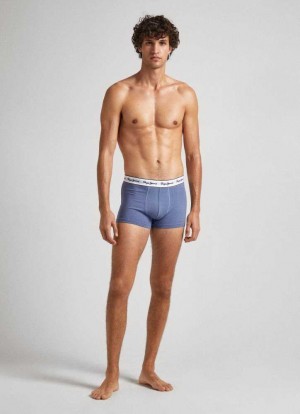 Pepe Jeans 3-pack Mixed Boxers Underkläder Herr Marinblå | 879635GVX
