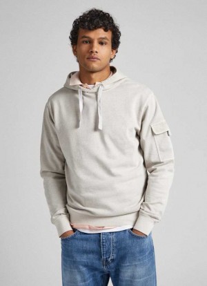 Pepe Jeans Adjustable Hoodie Hoodie Herr Vita | 391450RAU