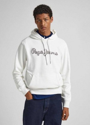 Pepe Jeans Adjustable Hoodie Hoodie Herr Vita | 391257EOZ