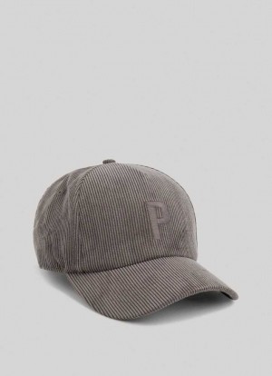 Pepe Jeans Basic Corduroy Cap Kepsar Dam Olivgröna Gröna | 430921JLB
