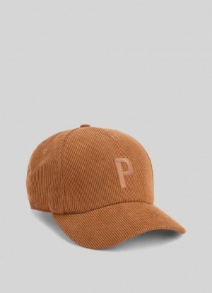 Pepe Jeans Basic Corduroy Cap Kepsar Herr Orange | 103489WVP