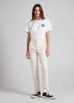 Pepe Jeans Betty Slim Fit High-waist Jeans Denim Dam Blå | 098532VMY