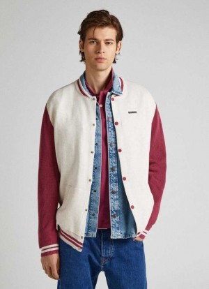 Pepe Jeans Bomber Jacket Jumpers Herr Vita | 617029TDO