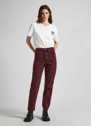 Pepe Jeans Celyn Hetero Fit High-rise Jeans Denim Dam Blå | 928165CMO