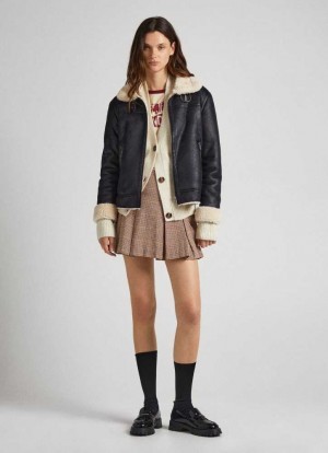 Pepe Jeans Checked Plisserad Skirt Kjolar Dam Olika Färger | 628513ZKF