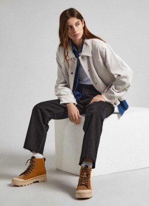 Pepe Jeans Desert Boots Stövlar Dam Bruna | 326018XCY