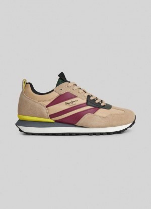 Pepe Jeans Foster Heat Combination Shoes Träningsskor Herr Vita | 751936CYR