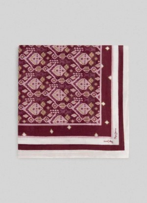 Pepe Jeans Geometric Print Scarf Halsduk Dam Olika Färger | 395286VOP