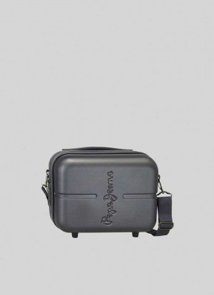 Pepe Jeans Hard-shell Abs Toilet Bag Väskor & Ryggsäck Herr Marinblå | 759468VIY