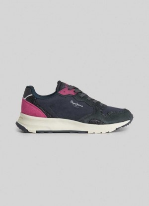 Pepe Jeans Joy Starnight Trainers Träningsskor Dam Svarta | 149760TEG