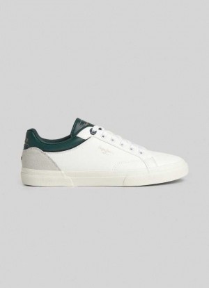 Pepe Jeans Kenton Journey Basic Trainers Träningsskor Herr Mörkgröna | 167029BYG