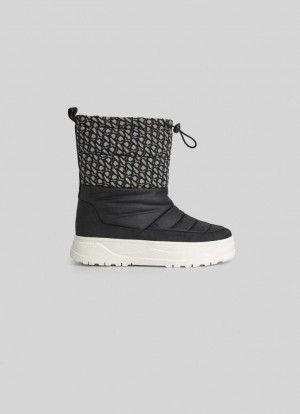 Pepe Jeans Kore Zet Snow Boots Träningsskor Dam Svarta | 102798BET