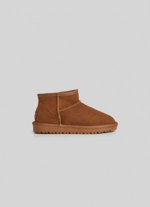 Pepe Jeans Mocka Ankle Boots Stövlar Dam Bruna | 158093SXC