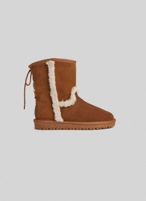 Pepe Jeans Mocka Booties Stövlar Dam Bruna | 304259ULE