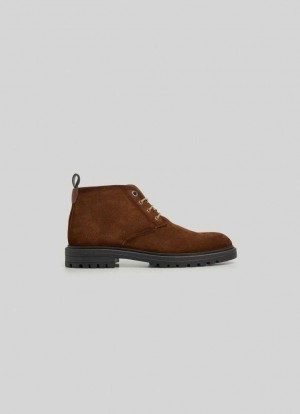Pepe Jeans Mocka Desert Boots Stövlar Herr Bruna | 354921KHP