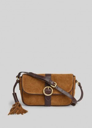 Pepe Jeans Mocka Shoulder Bag Väskor & Ryggsäck Dam Beige | 657293QEI