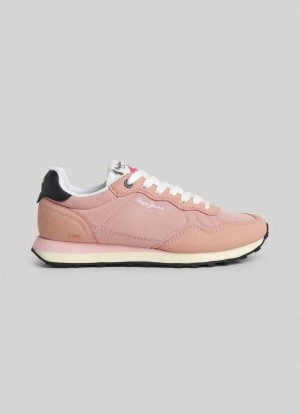 Pepe Jeans Natch One Löpar Shoes Träningsskor Dam Beige | 690481ULD