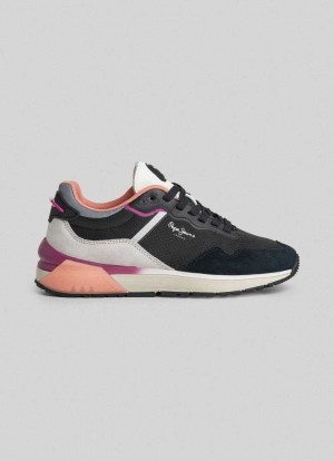 Pepe Jeans No. 22 Evolution Combined Shoes Träningsskor Dam Svarta | 519476MVF