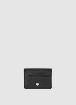 Pepe Jeans Printed Lining Läder Card Holder Väskor & Ryggsäck Herr Svarta | 657189DHO