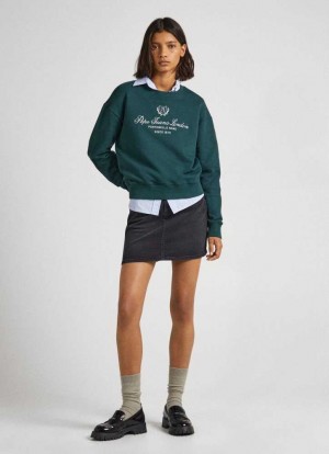 Pepe Jeans Regular Fit Denim Skirt Denim Dam Blå | 076528JNV