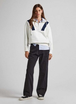 Pepe Jeans Robyn Regular Fit High-rise Jeans Straight Jeans Dam Blå | 319680ZIY