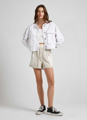 Pepe Jeans Shorts With Utility Pockets Shorts Dam Vita | 974503LDR