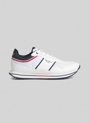 Pepe Jeans Tour Club Löpar Shoes Träningsskor Herr Vita | 132978TOP