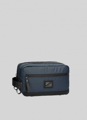 Pepe Jeans Travel Bag With Handle Väskor & Ryggsäck Herr Blå | 581032GTA