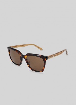 Pepe Jeans Wayfarer Sunglasses Solglasögon Dam Guld | 312589KAQ